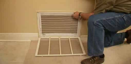 Changing the air conditioner filter makes your AC work better to keep you cooler.