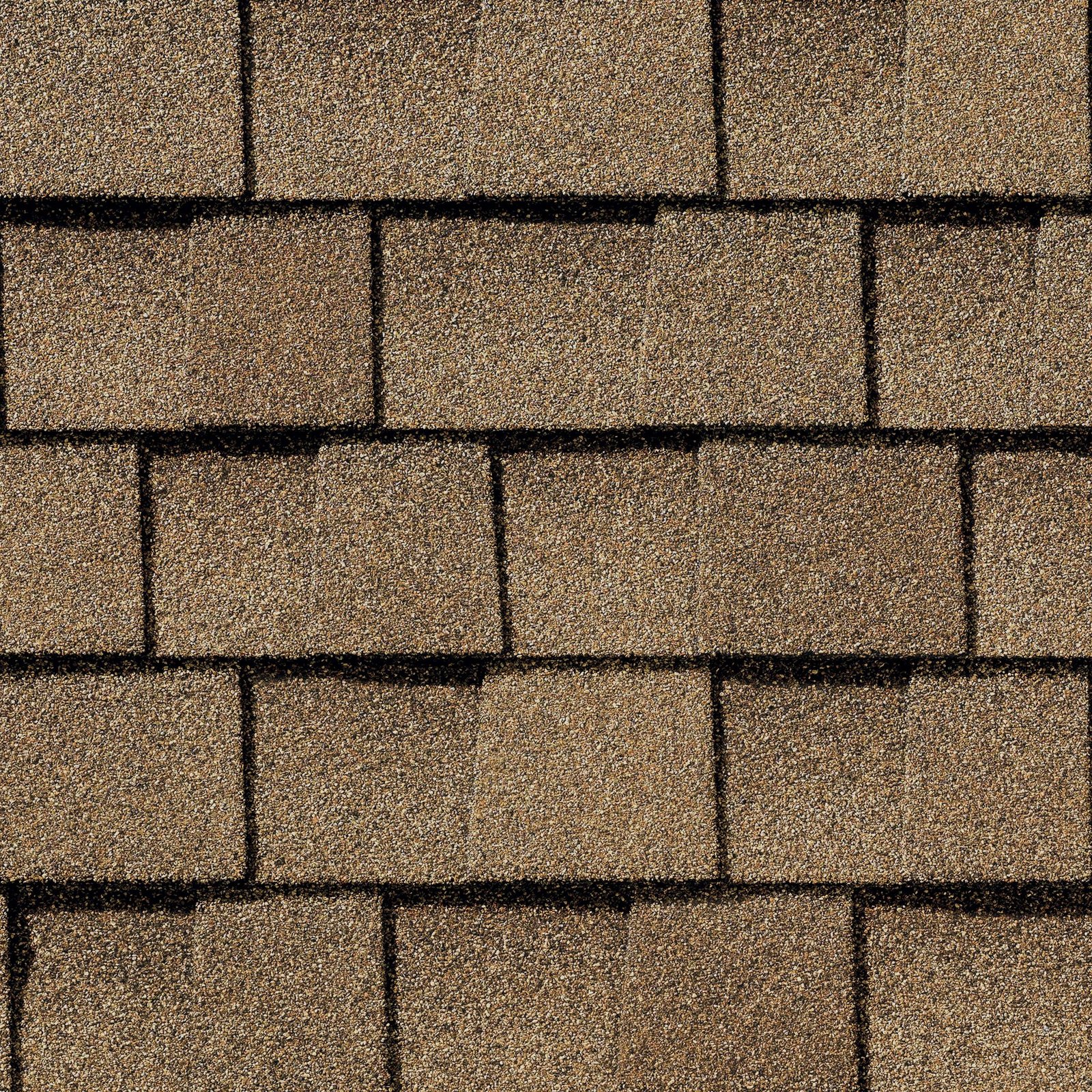Close up photo of GAF's Timberline Natural Shadow Shakewood shingle swatch