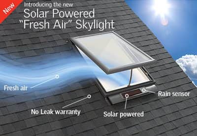 VELUX Solar Powered Skylight