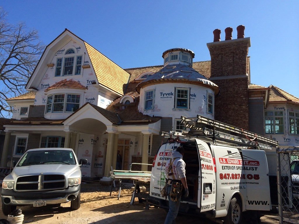 Cedar Roof Repair (847) 827-1605