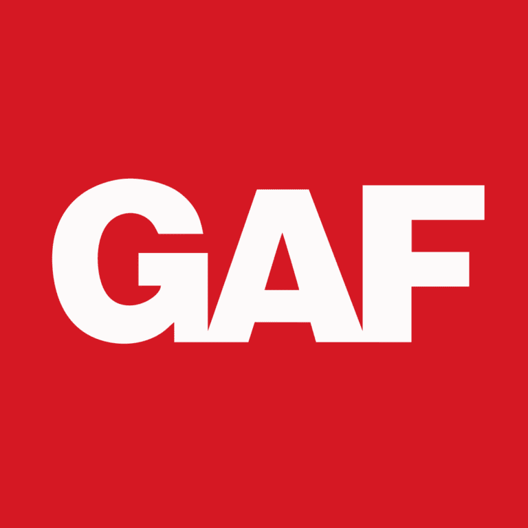 GAF logo roofing solutions