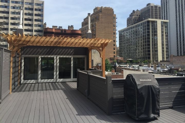 Rooftop terrace Chicago