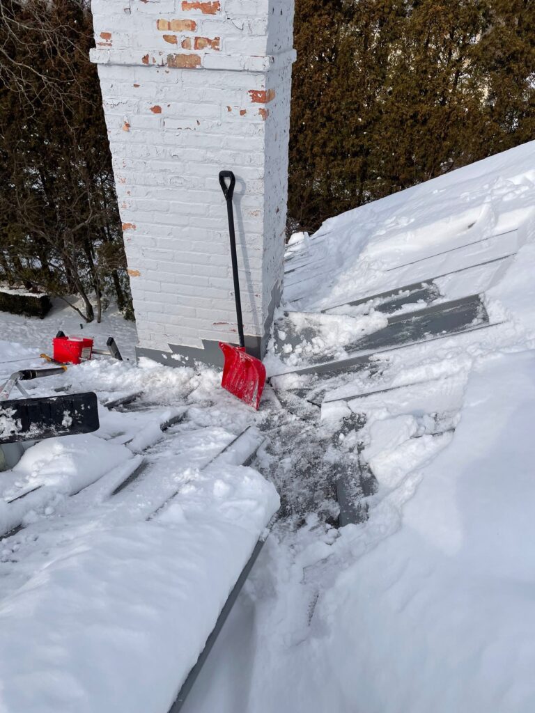 Ice Damage On Metal Roof_AB Edward Enterprises - Exterior Experts__5
