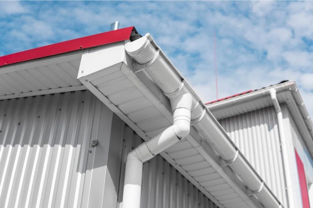 types of gutters half round gutters