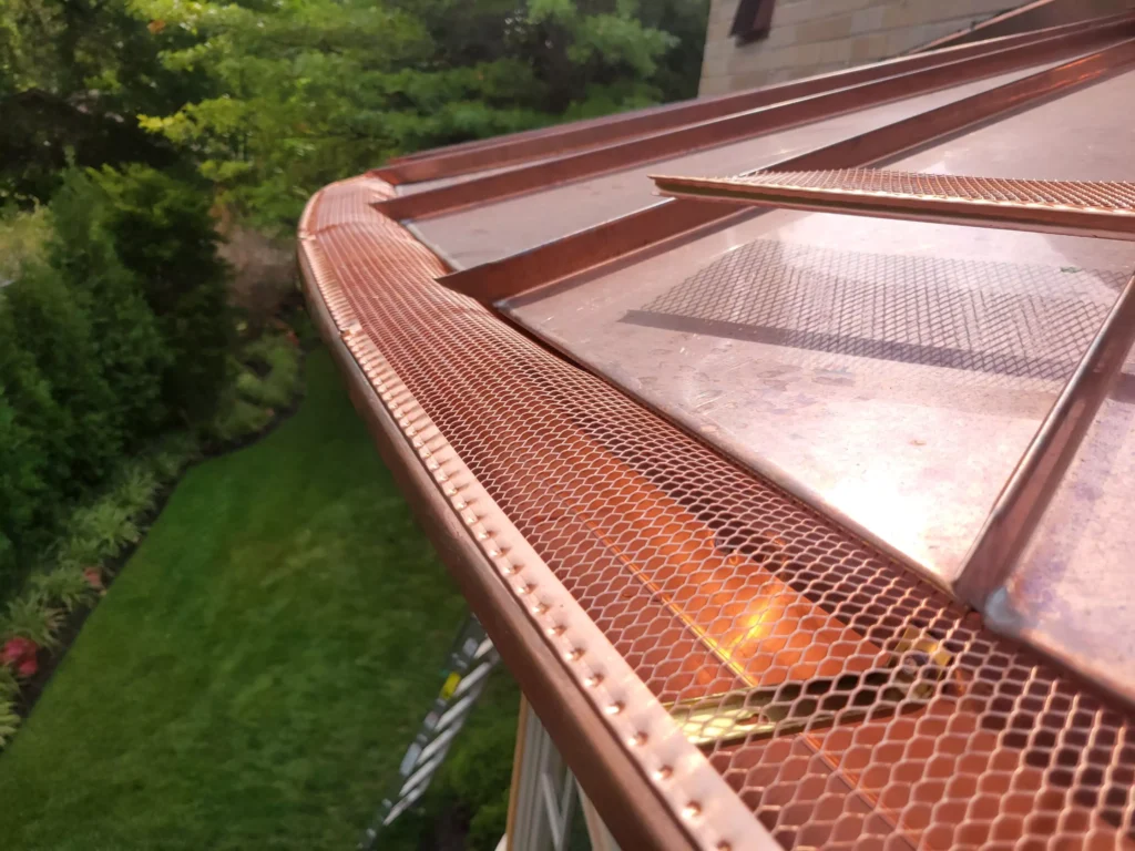 copper gutters pros and cons types of gutters