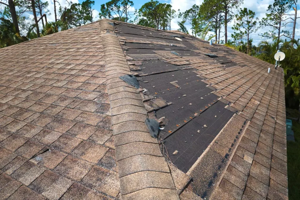 common roofing problems missing shingles