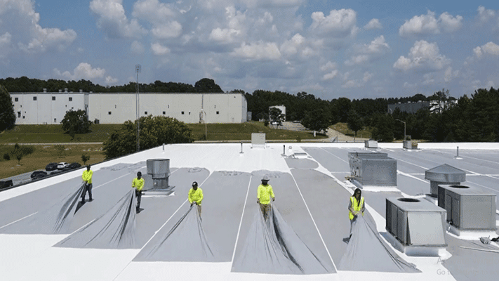 carlisle tpo roofing installation