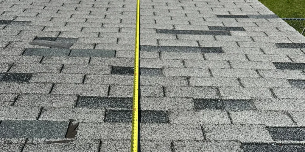 loss of granules on asphalt shingles