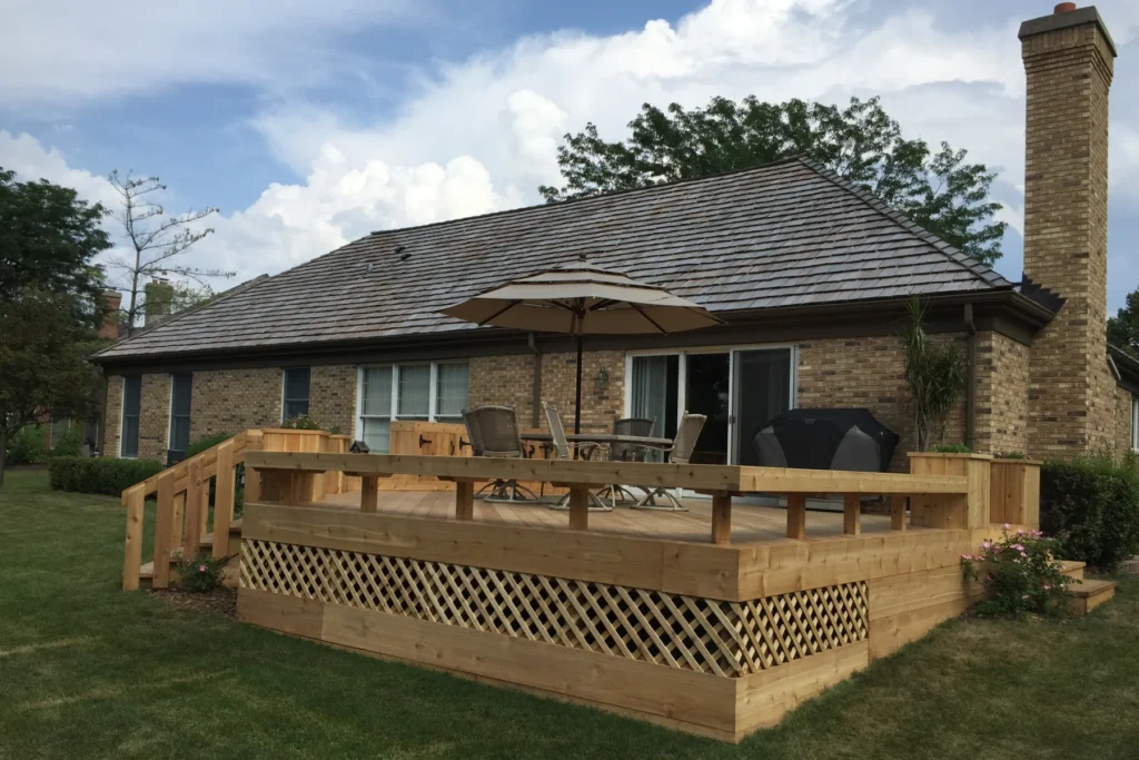 decking contractor chicago north shore area