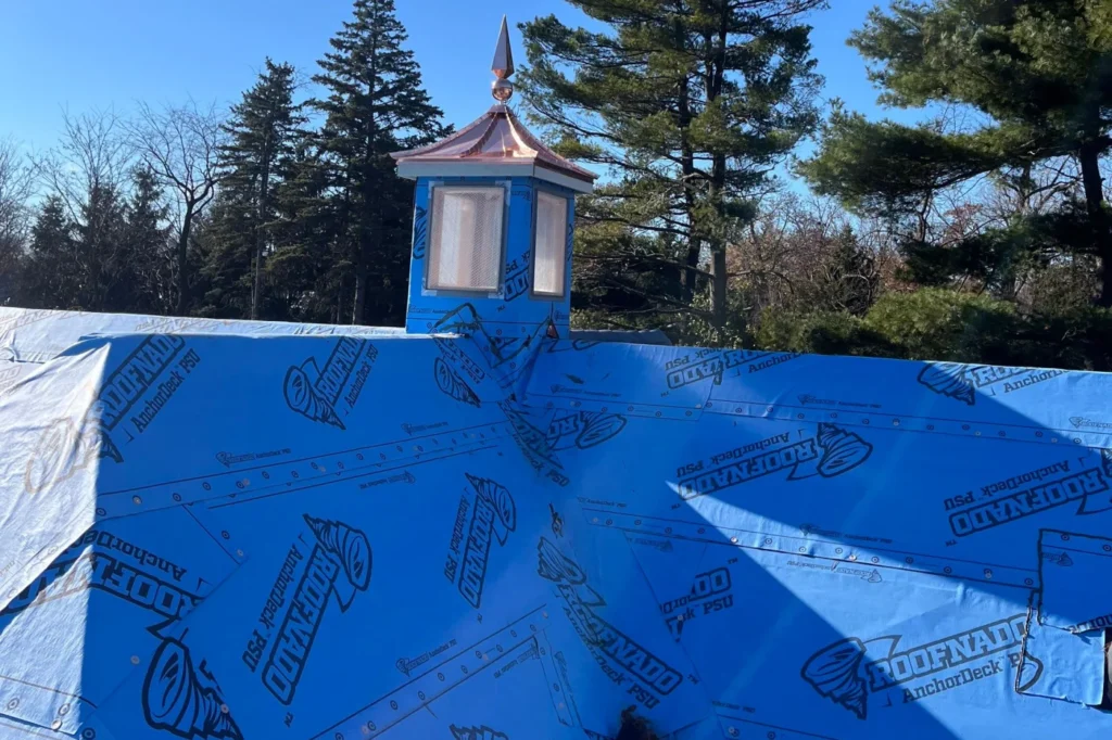 ice barrier instead of underlayment