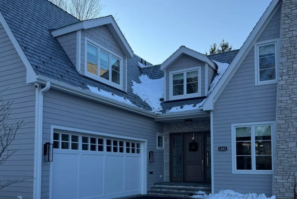 i noticed damage to my synthetic roof what should i do